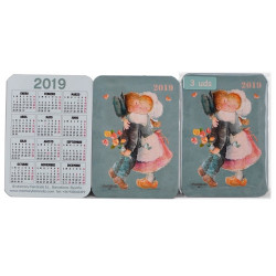 Calendarios Ferrándiz bolsillo PAREJA 2019.  7x 9,5 cm, Memory Ferrándiz