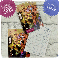 CALENDARIO BOLSILLO TELEVISIÓN 2 UD