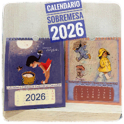 Calendario sobremesa 2026. 17x21 cm Calendario sobremesa 2026. 17x21 cm