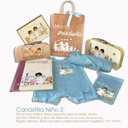 Canastilla Niño 2: Ropa y accesorios para el bebé. PRECIO ESPECIAL REDUCIDO. Dto. +-25 %