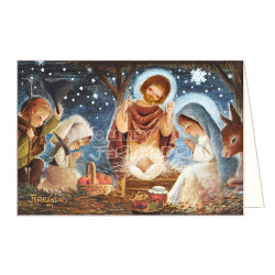 Tarjeta Christmas Ferrándiz EL MISTERIO, NUEVA