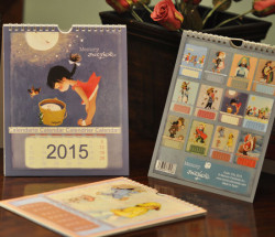 Calendario sobremesa 2015, para coleccionistas.