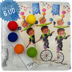 Puntos libro Equilibristas 6 ud