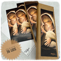 Puntos de Libro VIRGEN CANELA. 36 ud. en cajita. Puntos de Libro VIRGEN CANELA. 36 ud. en cajita.