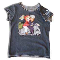 Camiseta Infantil- VESPA- Memory Ferrándiz. 