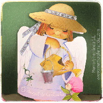 Cuento EL ÁNGEL DE LA LLUVIA. Accesorio: cubo metal