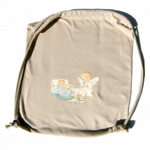 bolsa angelito con bebé y oveja. angelito cuna
