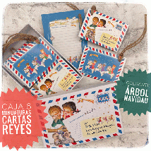 Miniaturas Cartas Reyes Ferrándiz para árbol de navidad