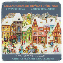 Calendario de adviento CASAS NEVADAS