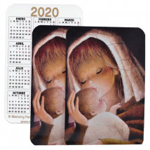 Calendario bolsillo 2020 VIRGEN CANELA
