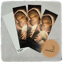 Puntos de libro VIRGEN CANELA. Nuevo. Pack 3 ud.