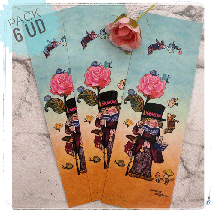 Puntos de libro pack 6 ud. DÍA DE LA ROSA  Ferrándiz
