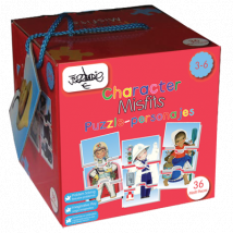 Puzzle "Personajes". 12 personajes. 36 piezas. 3-6 años. OFERTA