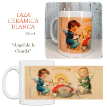 Taza ÁNGEL DE LA GUARDA. Ferrándiz