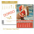 Tarjeta Christmas PAPÁ NOEL CALENDARIO Memory Ferrándiz, NUEVA 