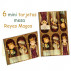 REYES MAGOS, tarjetitas mesa, pack 6 uds.