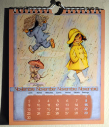 Calendario sobremesa 2026