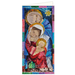 Christmas Card MOSAICO Memory Ferrándiz, 10 x 21 cm