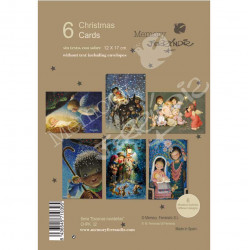 Christmas Ferrándiz, Serie ESCENAS NAVIDEÑAS, 6 tarjetas, CHPK 32