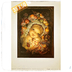 Lámina Virgen frutos Ferrándiz Lámina Virgen frutos Ferrándiz