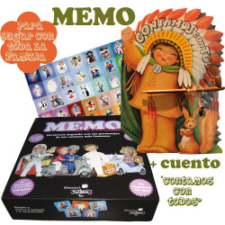 Juego MEMO + cuento -CONTAMOS CON TODOS- Ferrándiz