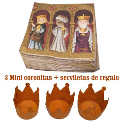 Mini CORONAS REYES MAGOS