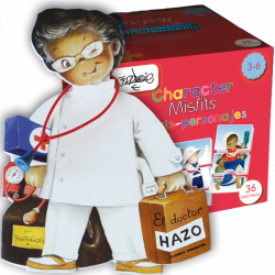 Puzzle "Personajes" + CUENTO "Dr. Hazo". 3-6 años