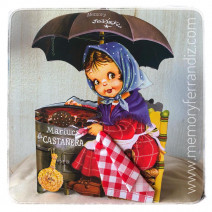 Cuento MARIUCA LA CASTAÑERA, con trapito cuadritos