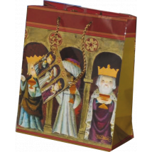 Bolsa REYES MAGOS DORADOS, Ferrándiz, tamaño Mediano