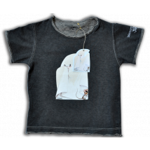 Camiseta "Fantasma" unisex. Dibujos frontal y dorsal. Algodón 2 colores. Tallas: INFANTIL
