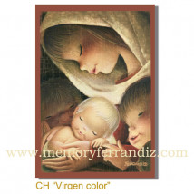 Christmas card Ferrándiz VIRGIN COLOR, New, 12X17cm 