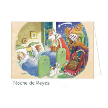 Tarjeta Christmas NOCHE DE REYES. Ferrándiz
