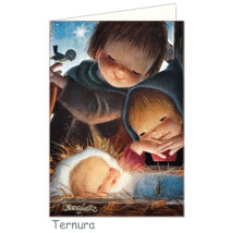 Tarjeta Christmas -TERNURA-  Memory Ferrándiz- NUEVA