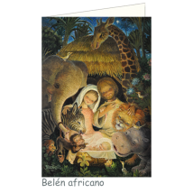 Belén africano. Ferrándiz
