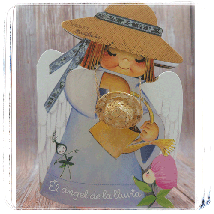 Cuento Ángel Lluvia sombrero Ferrándiz