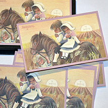 Estampas Comunión Ferrándiz, CABALLITO, Memory Ferrándiz