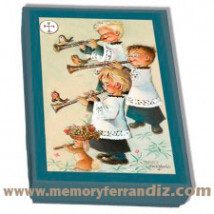 Estampas recordatorios Comunión Ferrándiz -MONAGUILLOS- Memory Ferrándiz