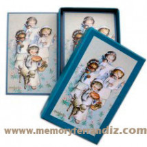 Estampas Comunión Ferrándiz -ANGELITOS CANTANDO- Memory Ferrándiz