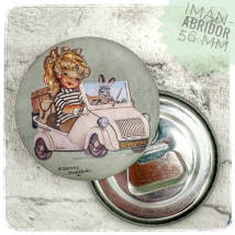 Imán-abrebotellas "Biscuter". 56 mm Ferrándiz