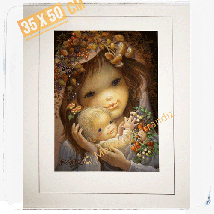 Lámina Virgen Otoño Ferrándiz