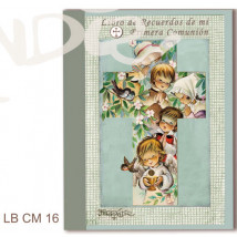 Libro Recuerdos Pr. Comunión Memory Ferrándiz -CRUZ NIÑOS-22,5x30 cm