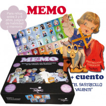 Juego MEMO + cuento troquelado, El sastrecillo valiente