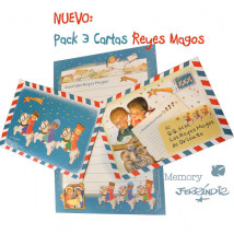 Cartas Reyes Magos Memory Ferrándiz. NUEVAS. Castellano.