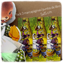 Puntos libro AMIGOS DEL BOSQUE. Ferrándiz