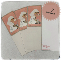 Puntos de libro NIÑA ROSA