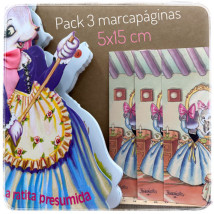 Puntos libro/marcapáginas RATITA  ESPEJO