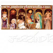 Tarjeta Christmas -Variación Arcos Papa Francisco-Memory Ferrándiz