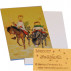Christmas Card Ferrándiz, QUIJOTE & SANCHO 12x17cm + envelope