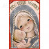 Estampas Comunión Ferrándiz -VIRGEN GÓTICA PLATEADA-Memory Ferrándiz