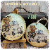 Llavero de madera Biscuter